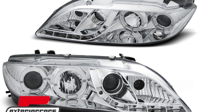 LED prednja svjetla Angel Eyes (chrome), LPMA03