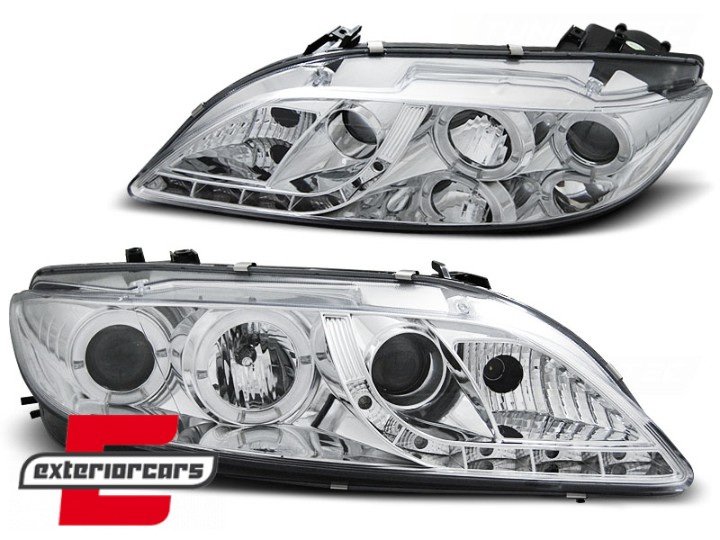 LED prednja svjetla Angel Eyes (chrome), LPMA03