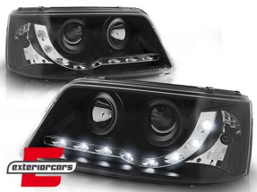 LED prednja svjetla DayLight (crna) / VW T5 (2003-2009), LPVW24