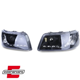 LED prednja svjetla DayLight (crna) / VW T5 (2003-2009), LPVW24