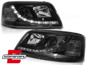 LED prednja svjetla DayLight (crna) / VW T5 (2003-2009), LPVW38