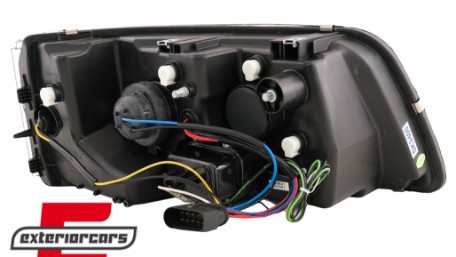 LED prednja svjetla DayLight (crna) / VW T5 (2003-2009), LPVW38