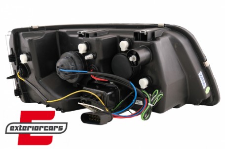 LED prednja svjetla DayLight (crna) / VW T5 (2003-2009), LPVW38