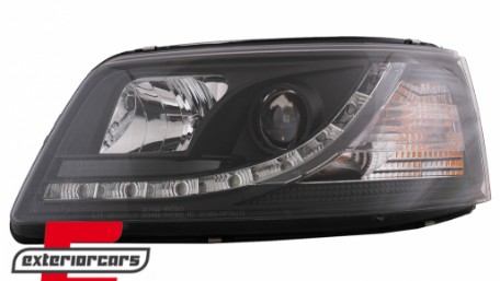 LED prednja svjetla DayLight (crna) / VW T5 (2003-2009), LPVW38