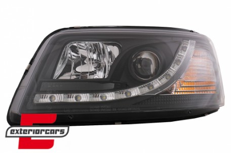 LED prednja svjetla DayLight (crna) / VW T5 (2003-2009), LPVW38