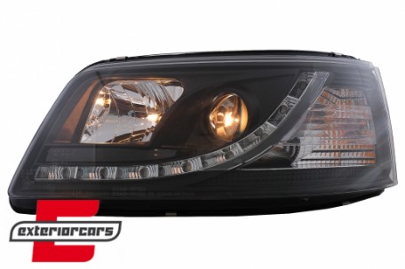 LED prednja svjetla DayLight (crna) / VW T5 (2003-2009), LPVW38