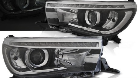 LED prednja svjetla TruDRL (crna) /Toyota Hilux (2016-), LPTO34