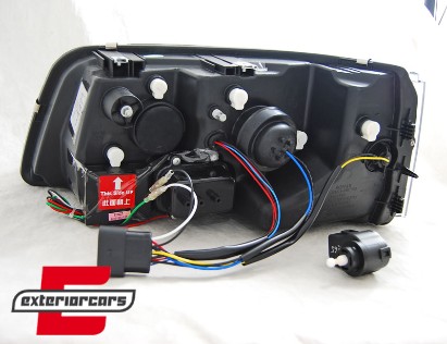LED prednja svjetla True DRL (chrome) / VW T5 (2003-2009), LPVWJ8