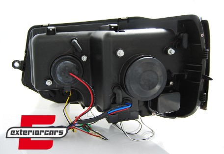 LED prednja svjetla True DRL (chrome) / VW T5.1 (2010-2015), LPVWK2