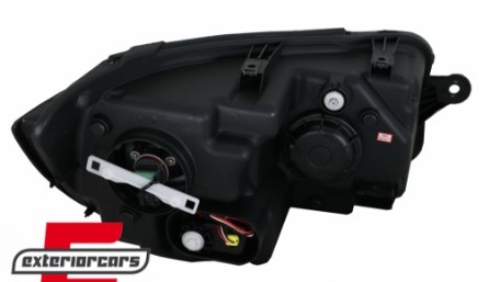 LED prednja svjetla TubeLight dizajn (crna/chrome) / VW T6 (2015-2019), LPVWR0