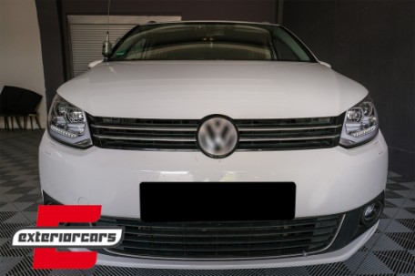 LED prednja svjetla TubeLight SEQ žmigavci (chrome) / Volkswagen Touran (08.2010-2015), LPVWS3