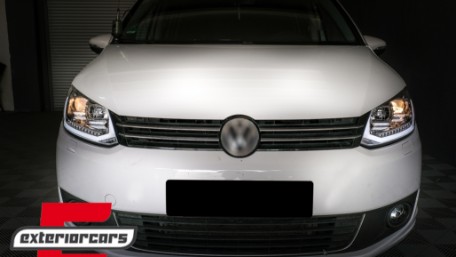 LED prednja svjetla TubeLight SEQ žmigavci (chrome) / Volkswagen Touran (08.2010-2015), LPVWS3