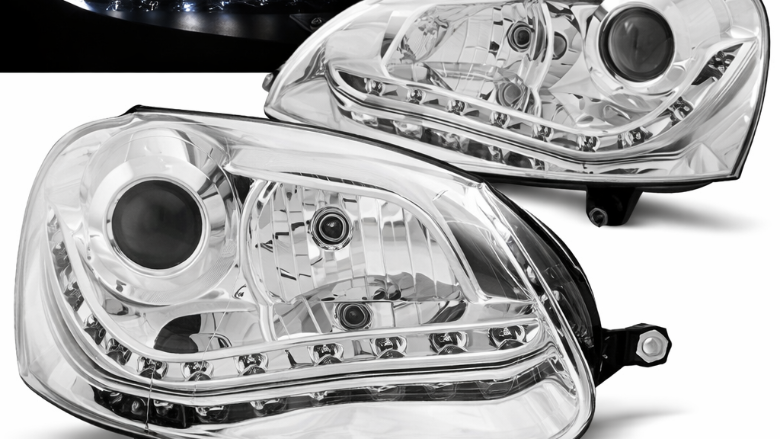 LED prednja svjetla Xenon (chrome) / Volkswagen Golf 5 (2003-2008), LPVWH8
