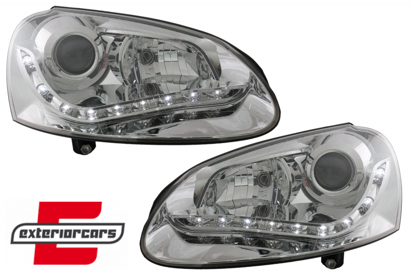 LED prednja svjetla Xenon (chrome) / Volkswagen Golf 5 (2003-2008), LPVWH8