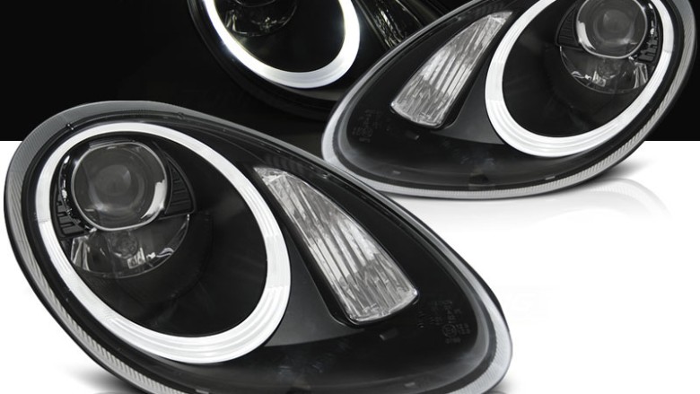 LED prednja svjetla Xenon (crna) / PORSCHE BOXSTER/CAYMAN (05-08), LPPO08