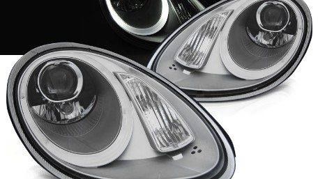 LED prednja svjetla Xenon (srebrna) / PORSCHE BOXSTER/CAYMAN (05-08), LPPO07