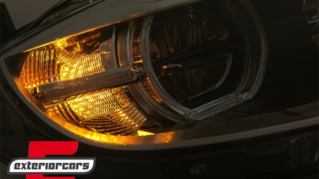 LED prednji farovi 3D Angel Eyes Xenon (chrome) / BMW X6 E71 (2008-2012), HLBME71LED