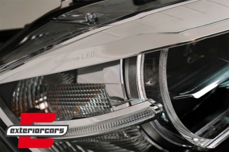 LED prednji farovi 3D Angel Eyes Xenon (chrome) / BMW X6 E71 (2008-2012), HLBME71LED