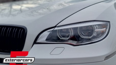 LED prednji farovi 3D Angel Eyes Xenon (chrome) / BMW X6 E71 (2008-2012), HLBME71LED