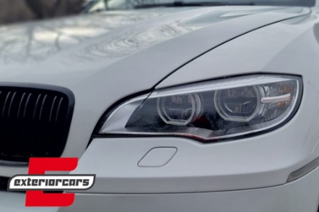 LED prednji farovi 3D Angel Eyes Xenon (chrome) / BMW X6 E71 (2008-2012), HLBME71LED