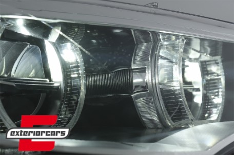 LED prednji farovi 3D Angel Eyes Xenon (chrome) / BMW X6 E71 (2008-2012), HLBME71LED