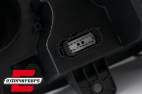 LED prednji farovi RGB svjetla (crna) / Dodge Challenger (2015-2023), HLDOGCHA3FR