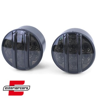 LED prednji žmigavci s pozicijskim svjetlom (smoke) / Jeep Wrangler JK (2007-2016), 37401