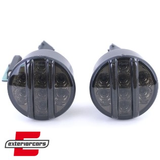 LED prednji žmigavci s pozicijskim svjetlom (smoke) / Jeep Wrangler JK (2007-2016), 37401