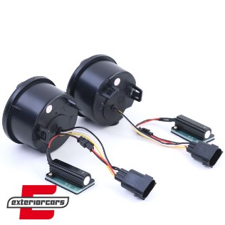 LED prednji žmigavci s pozicijskim svjetlom (smoke) / Jeep Wrangler JK (2007-2016), 37401