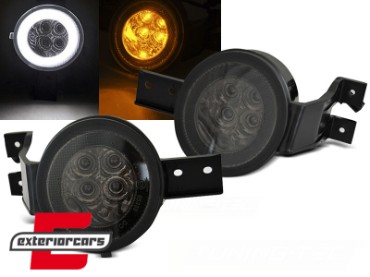 LED prednji žmigavci s pozicijskim svjetlom (smoke) / MINI COOPER R50 R53 R52 (2001-2006), KPMC02