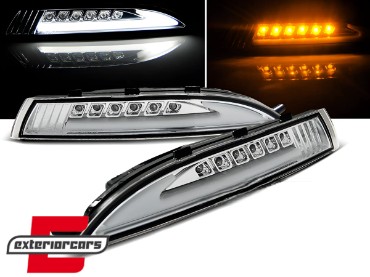 LED prednji žmigavci sa pozicijskim svjetlom (chrome) / VW Scirocco III (2008-2014), KPVW41