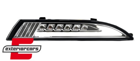 LED prednji žmigavci sa pozicijskim svjetlom (chrome) / VW Scirocco III (2008-2014), KPVW41