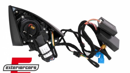 LED rotirajući visokotonci na prednjim vratima 64 boje / Mercedes S-klasa W222 (2013-2020), TWT64CW222