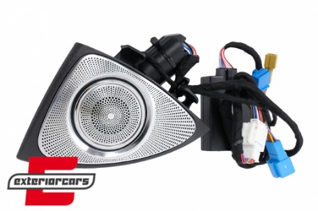 LED rotirajući visokotonci na prednjim vratima 7 boja / Mercedes S-klasa W222 (2013-2020), TWT7CW222