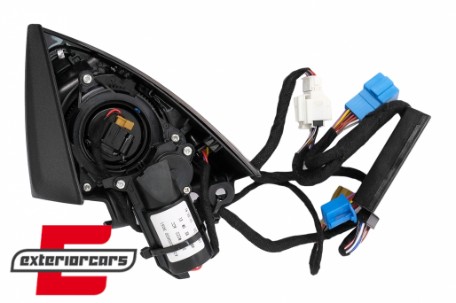 LED rotirajući visokotonci na prednjim vratima 7 boja / Mercedes S-klasa W222 (2013-2020), TWT7CW222