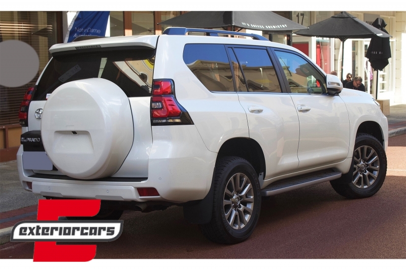 LED stražnja svjetla 2018+ LightBar dizajn (crvena/kristal) / Toyota Land Cruiser FJ150 Prado (2010-2018), TLTOPFJ150VX