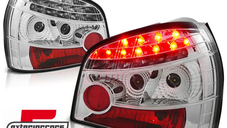 LED stražnja svjetla (chrome) / Audi A3 (1996-08.2000) Hatchback 3V 5V, LDAU06