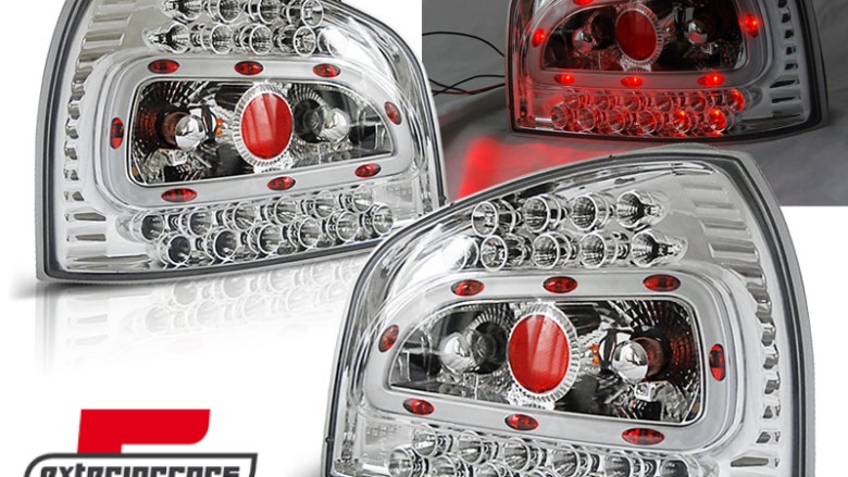 LED stražnja svjetla (chrome) / Audi A3 (1996-08.2000) Hatchback 3V 5V, LDAU16