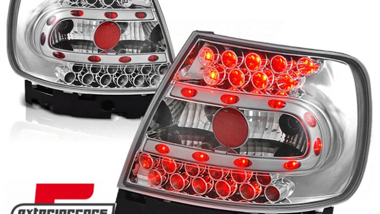 LED stražnja svjetla (chrome) / Audi A4 B5 (1994-09.2000) limuzina, LDAU12