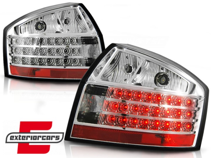 LED stražnja svjetla (chrome) / Audi A4 B6 (2000-2004) limuzina, LDAU26