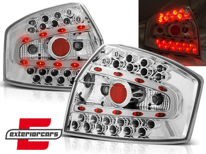 LED stražnja svjetla (chrome) / Audi A4 B6 (2000-2004) limuzina, LDAU31