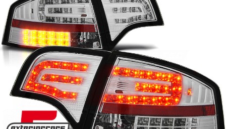 LED stražnja svjetla (chrome) / Audi A4 B7 (2004-2008) limuzina, LDAU69