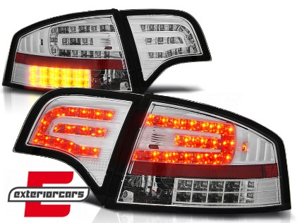 LED stražnja svjetla (chrome) / Audi A4 B7 (2004-2008) limuzina, LDAU69