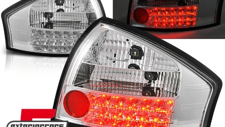 LED stražnja svjetla (chrome) / Audi A6 C5 limuzina (1997-2004), LDAU09