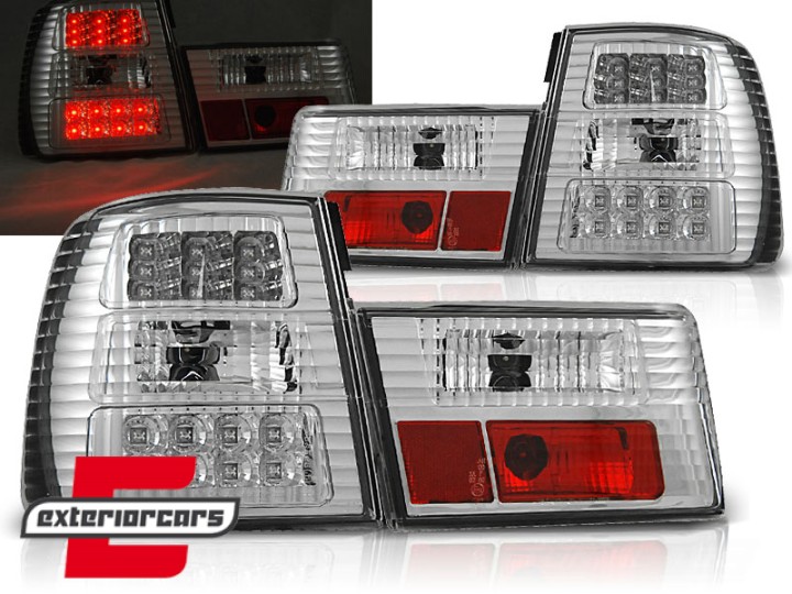 LED stražnja svjetla (chrome) / BMW serije 5 E34 (1988-1995) limuzina, LDBM30