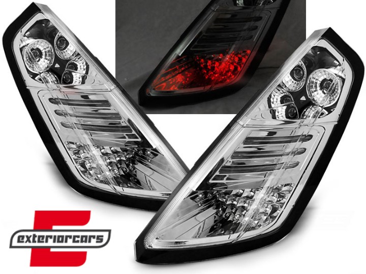 LED stražnja svjetla (chrome) / Fiat Grande Punto (09.2005-2009), LDFI01