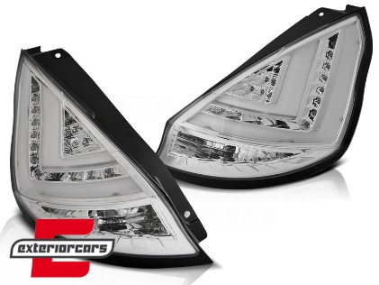 LED stražnja svjetla (chrome) / Ford Fiesta Mk7 (2008-2012) hatchback, LDFO44