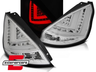 LED stražnja svjetla (chrome) / Ford Fiesta Mk7 Facelift (2012-2016) hatchback, LDFO48