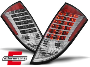LED stražnja svjetla (chrome) / Ford Focus Mk1 Hatchback (1998-2004), LDFO21