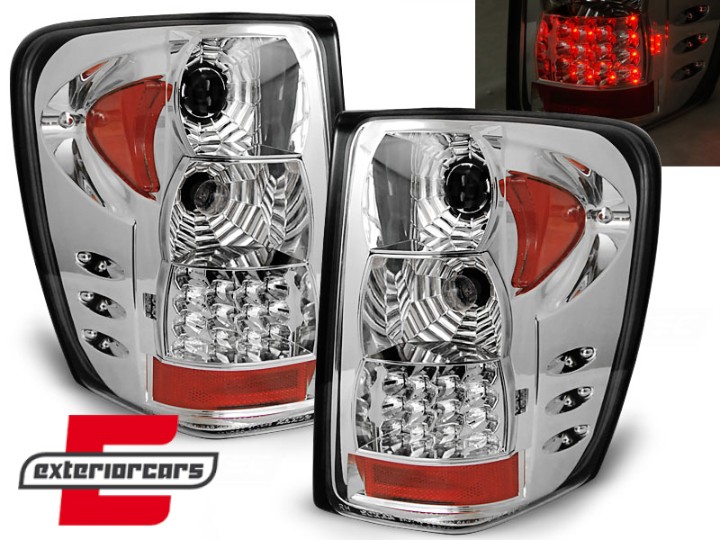 LED stražnja svjetla (chrome) / JEEP Grand Cherokee (1999-05.2005), LDCH06